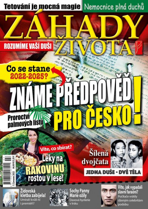 Článek v časopise ZÁHADY ŽIVOTA - 1
